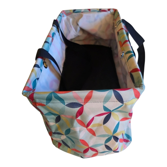 Thirty-One Multicolor Geometric Tote - Picture 3 of 8